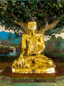 Gold Buddha - Shwedagon