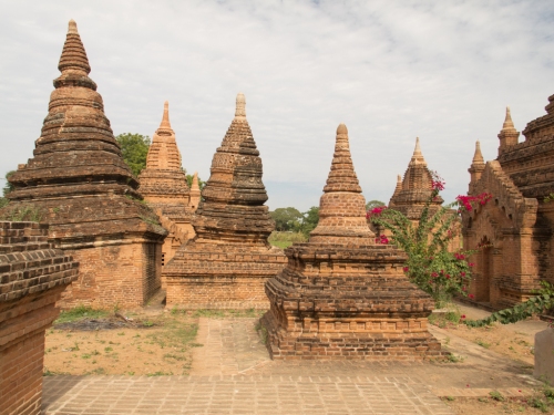 These stupas in Bagan record the earthquakes that shake things up every so offen.