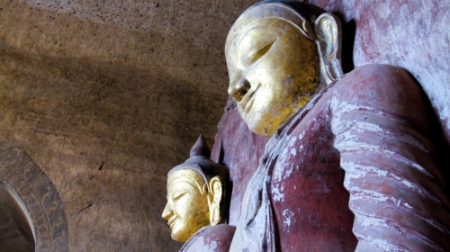 It's not uncommon to see Buddha twins - but I don't know why they come in pairs since there was only one of him.